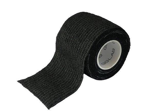 5cm x 4.5m Finger, Wrist & Guard Tape: Black (600104-GGLAB:50mmSWGT-BLK)