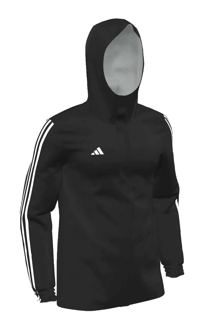 Adidas Mi 23 All Weather Jacket Mens (HT6466-BLACK) - Image 3