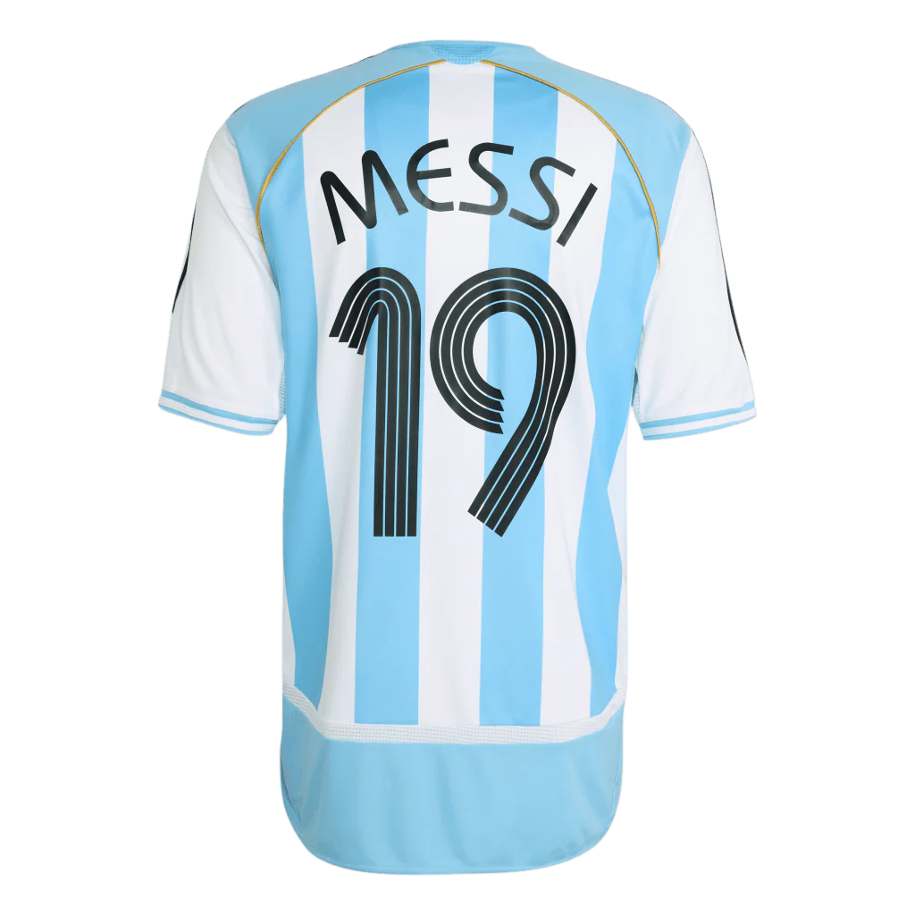 Argentina 2006 Home Jersey #Messi19 (JN3708) - Image 2