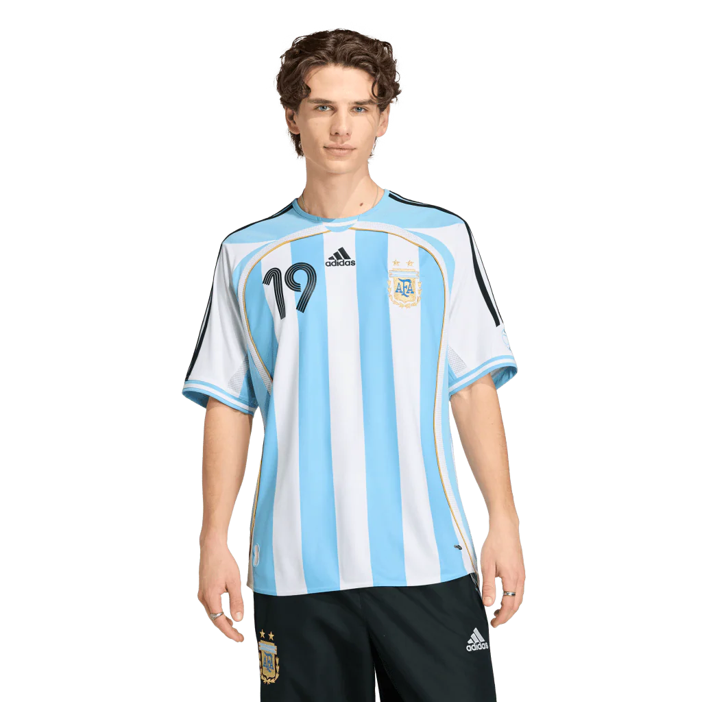 Argentina 2006 Home Jersey #Messi19 (JN3708) - Image 3