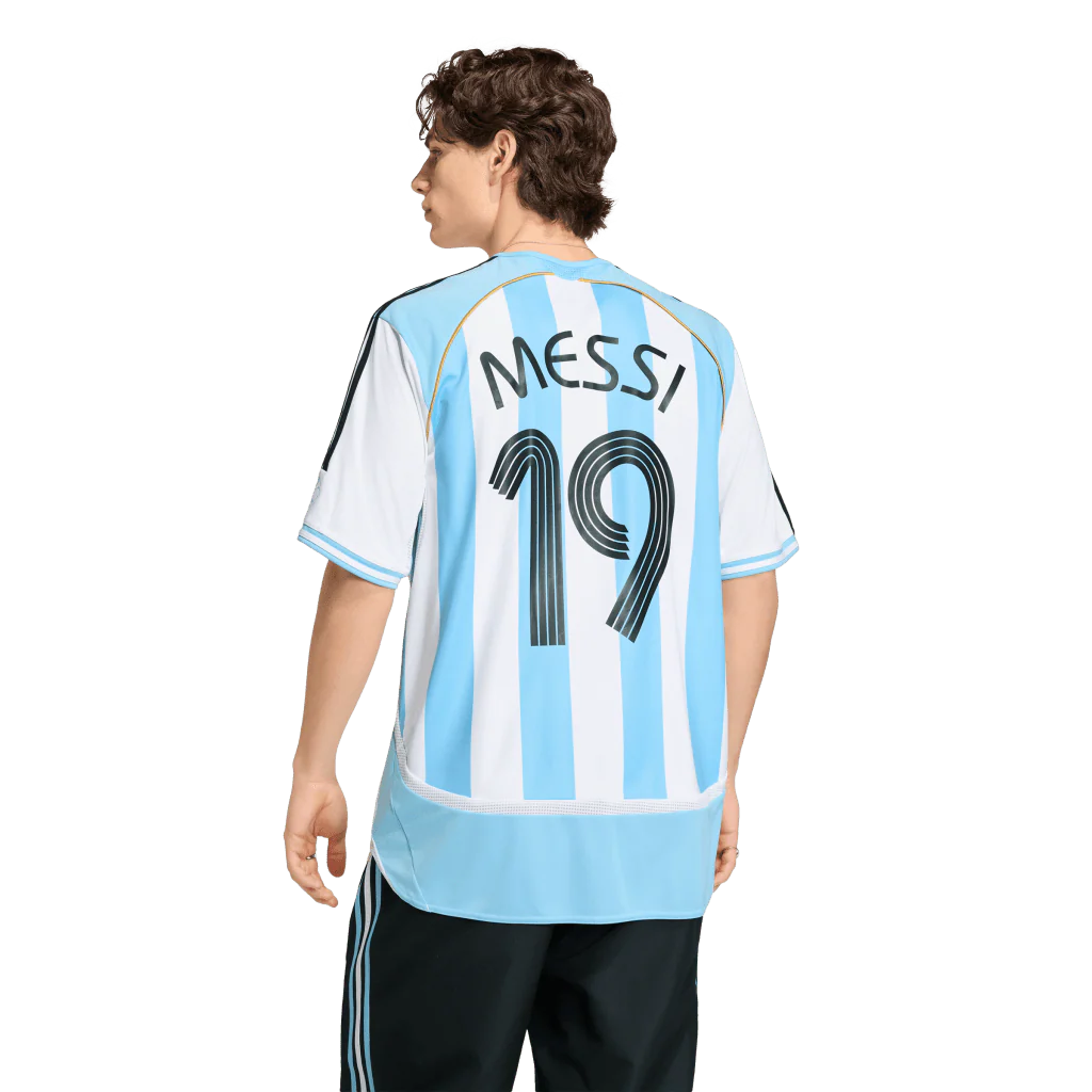 Argentina 2006 Home Jersey #Messi19 (JN3708) - Image 4