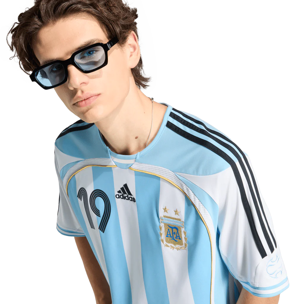 Argentina 2006 Home Jersey #Messi19 (JN3708) - Image 6