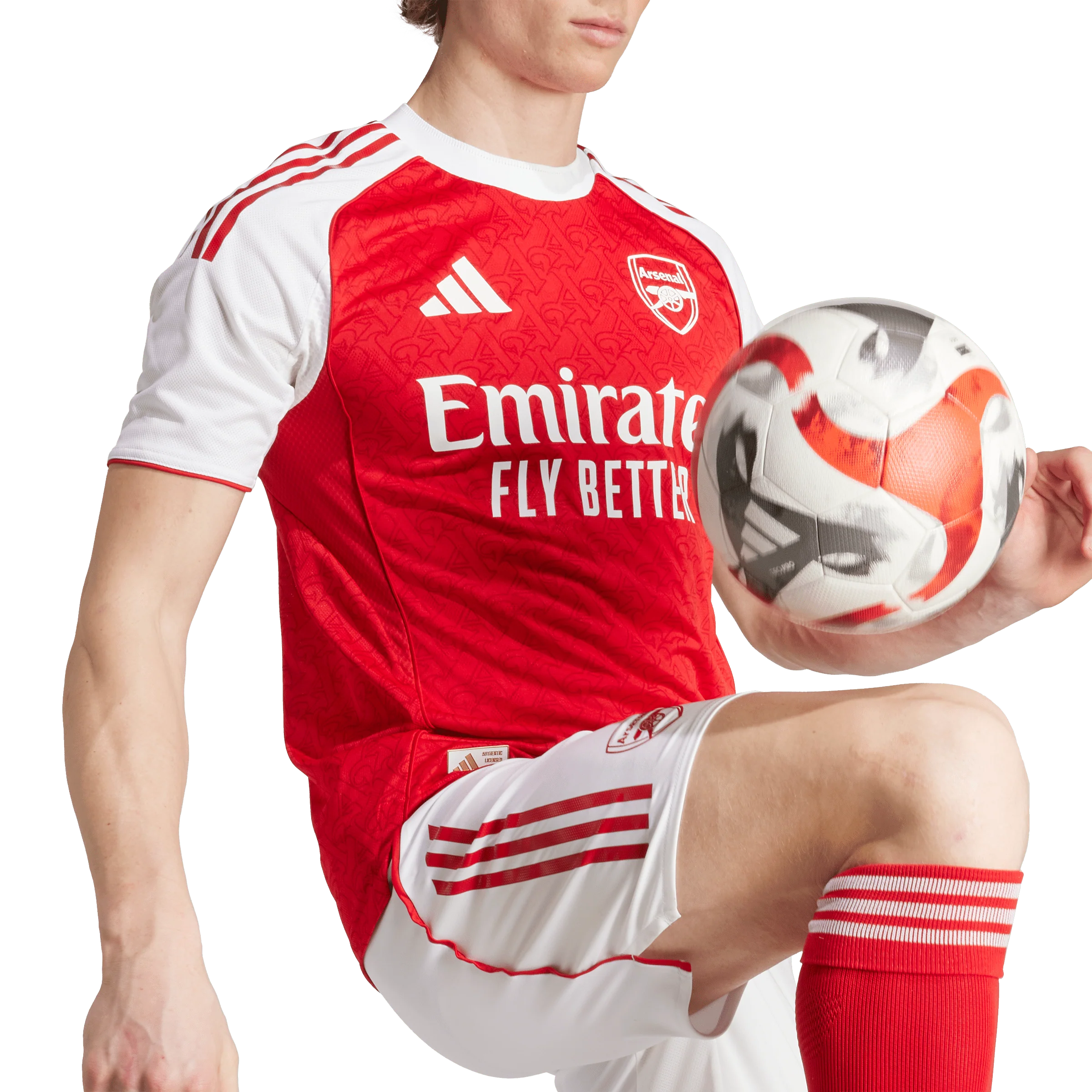 Arsenal 25/26 Home Authentic Jersey (JI9516) - Image 3
