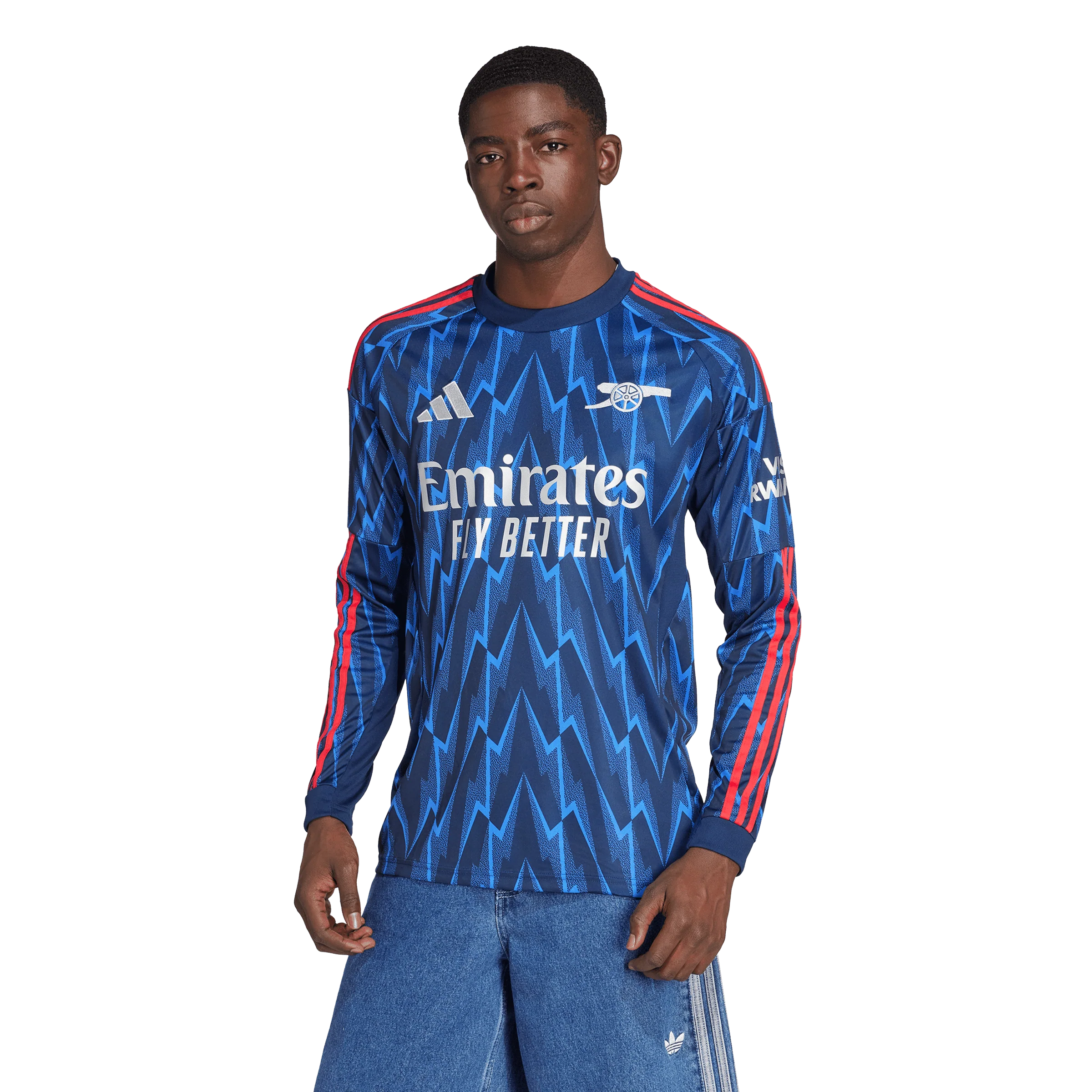 Arsenal 25/26 Long Sleeve Away Jersey (JI9525) - Image 3