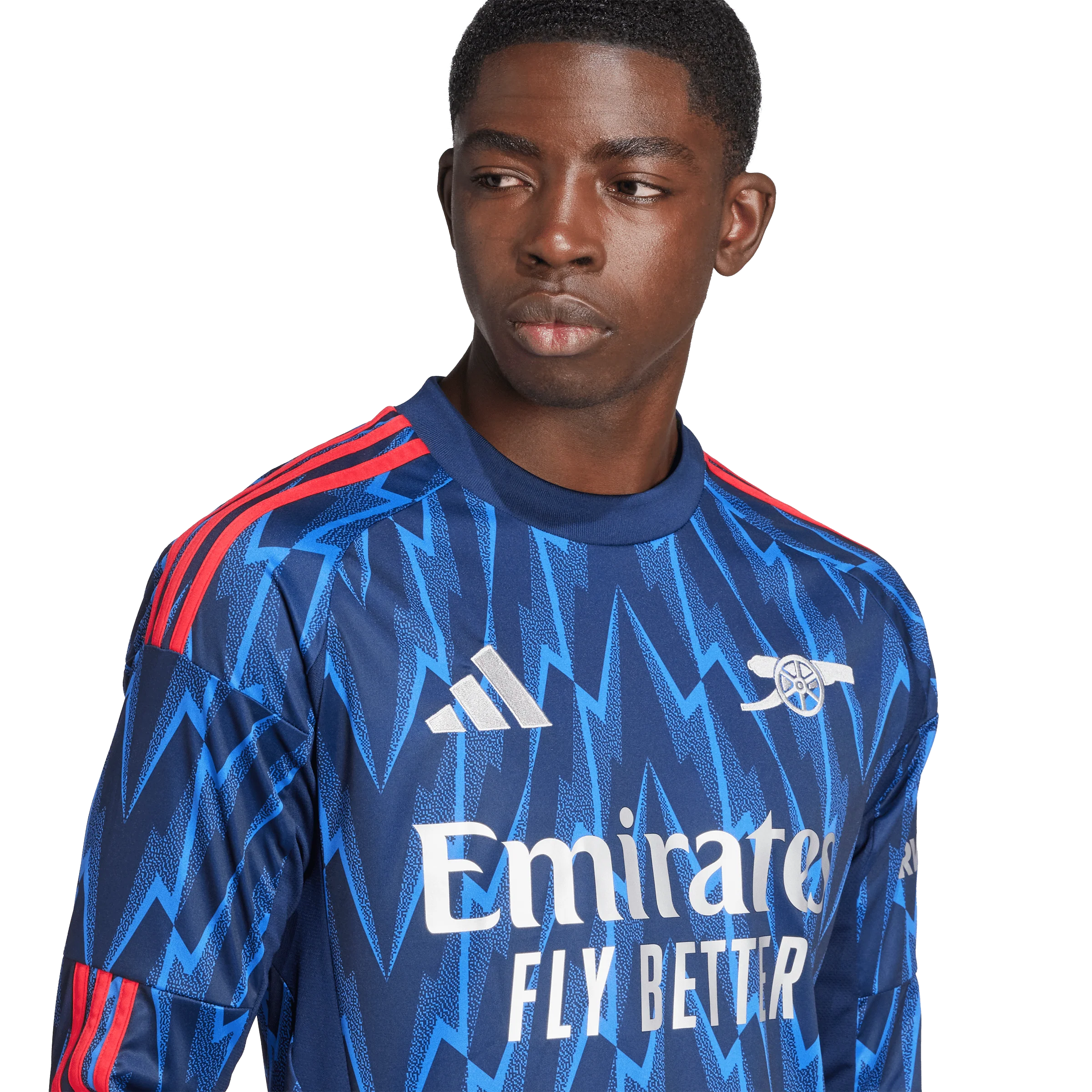 Arsenal 25/26 Long Sleeve Away Jersey (JI9525) - Image 7