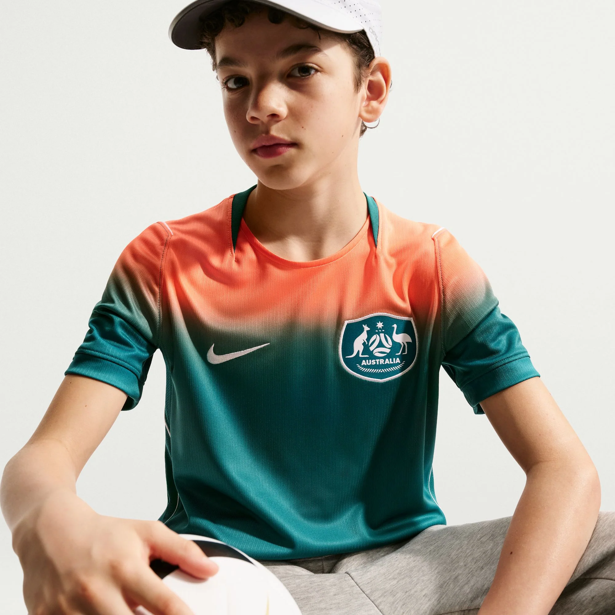Australia 26/27 Youth Away Jersey (IB5187-367) - Image 4