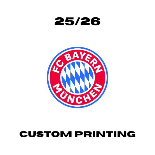Bayern Munich 25/26 - Custom Printing