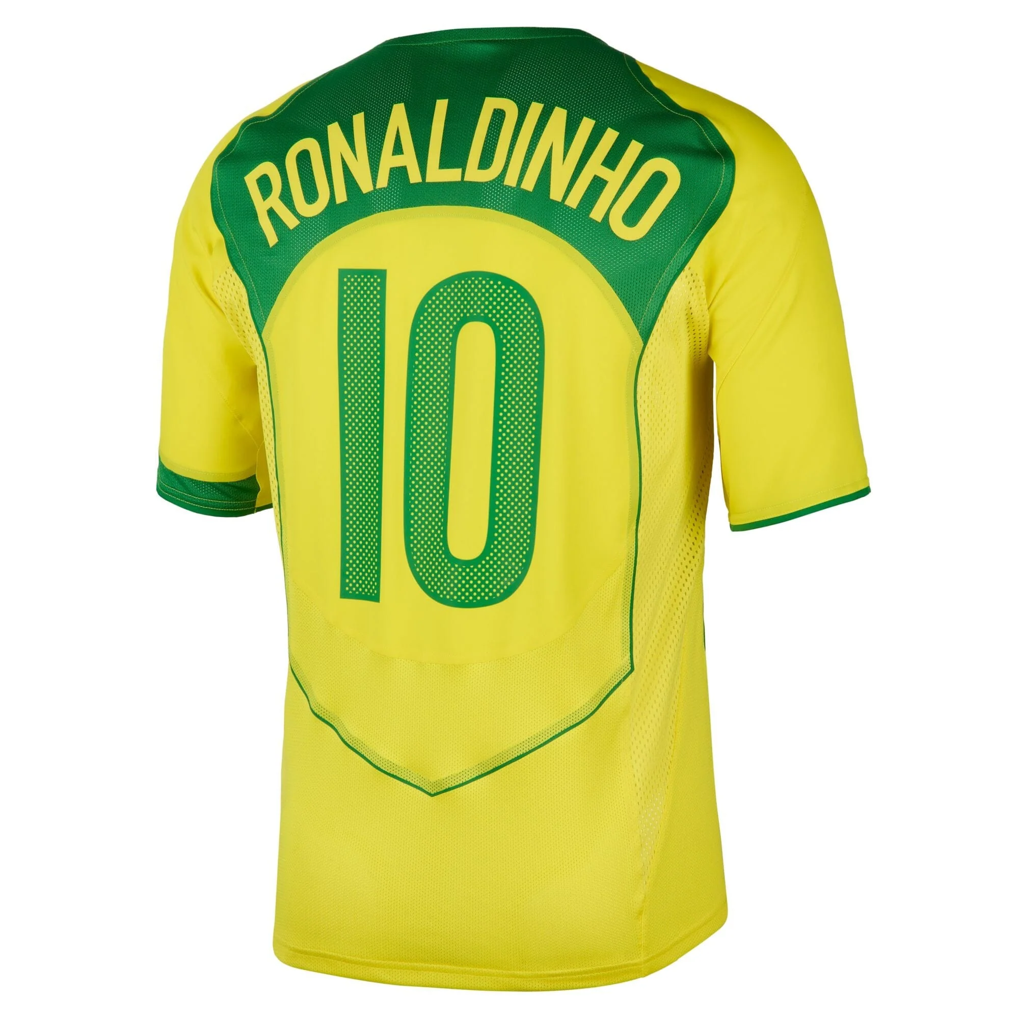 Brazil 2004 Total 90 Reissue Jersey #Ronaldinho10 (IF2941-731) - Image 2