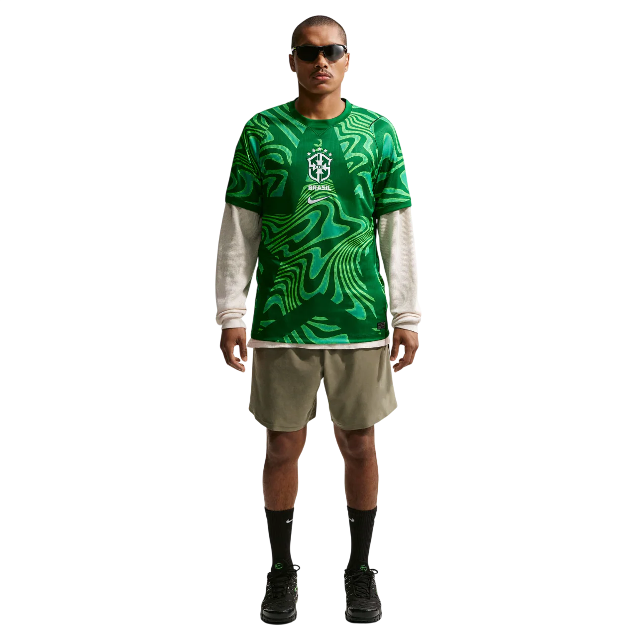 Brazil 26/27 Home Goalkeeper Jersey (IB5267-302) - Image 5