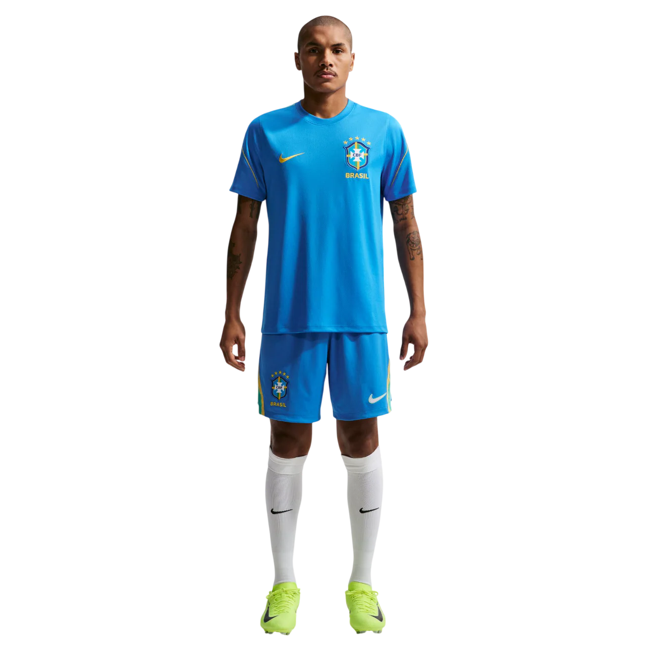 Brazil 26/27 Home Shorts (IB5411-435) - Image 3