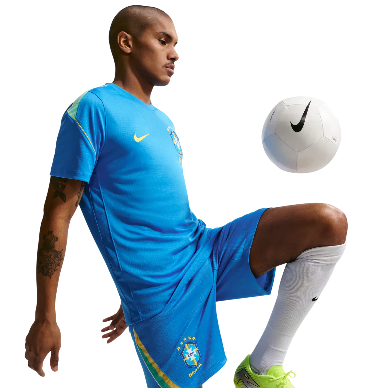 Brazil 26/27 Home Shorts (IB5411-435) - Image 5