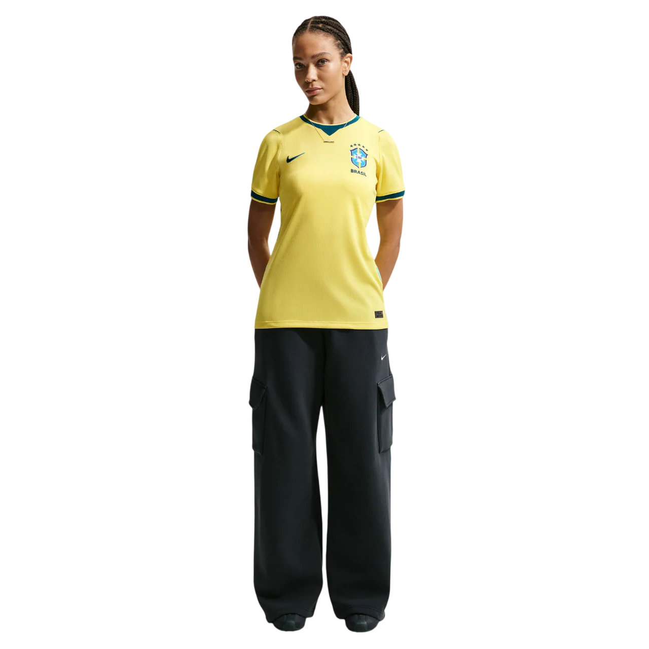 Brazil 26/27 Home Women's Jersey (IB5280-724) - Image 4