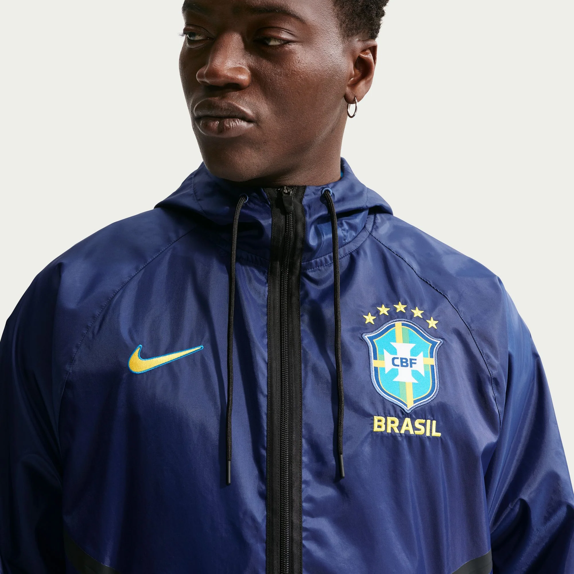 Brazil 26/27 Dri-FIT Anthem Jacket (IH1600-433) - Image 5