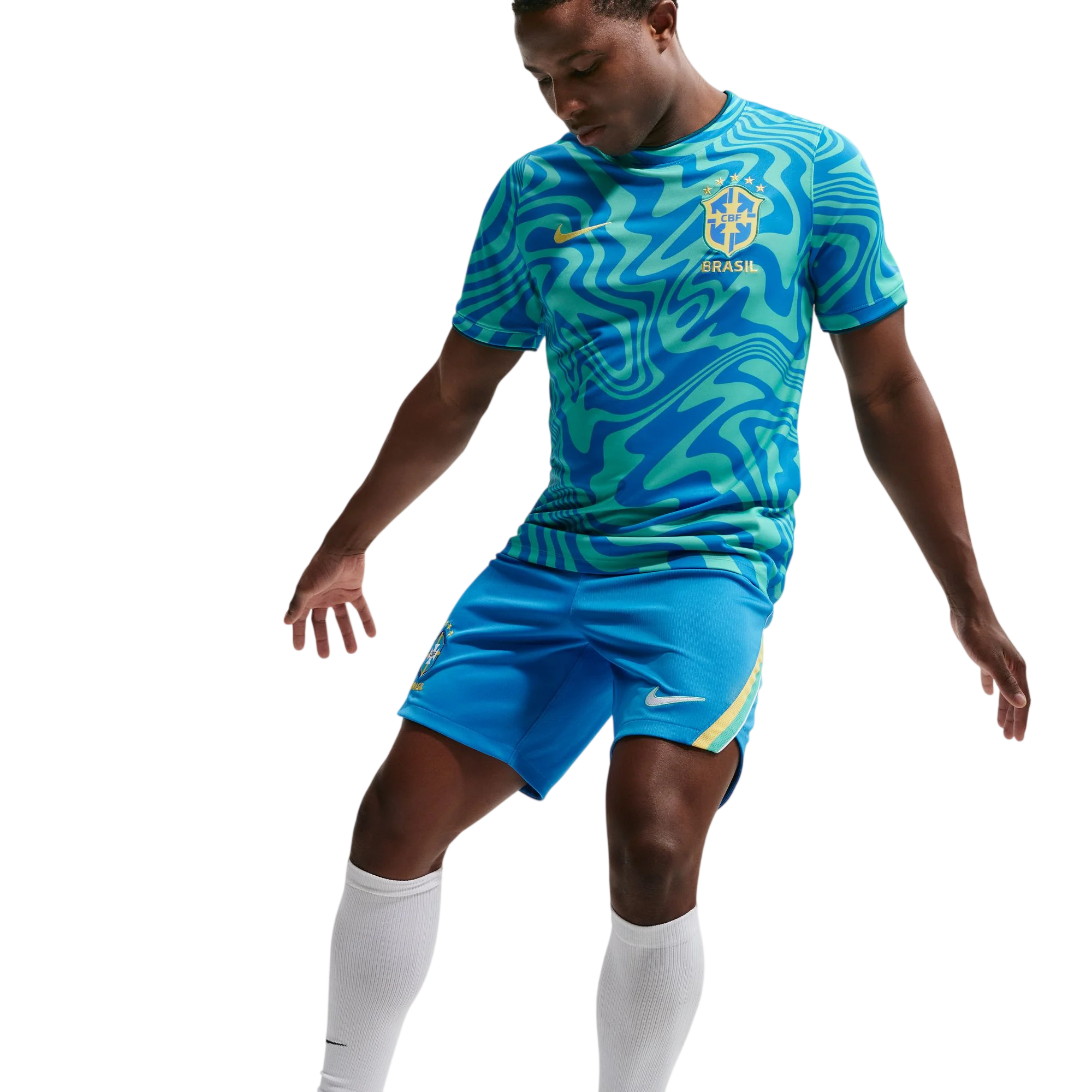 Brazil 26/27 Pre Match Jersey (IH1662-369) - Image 2