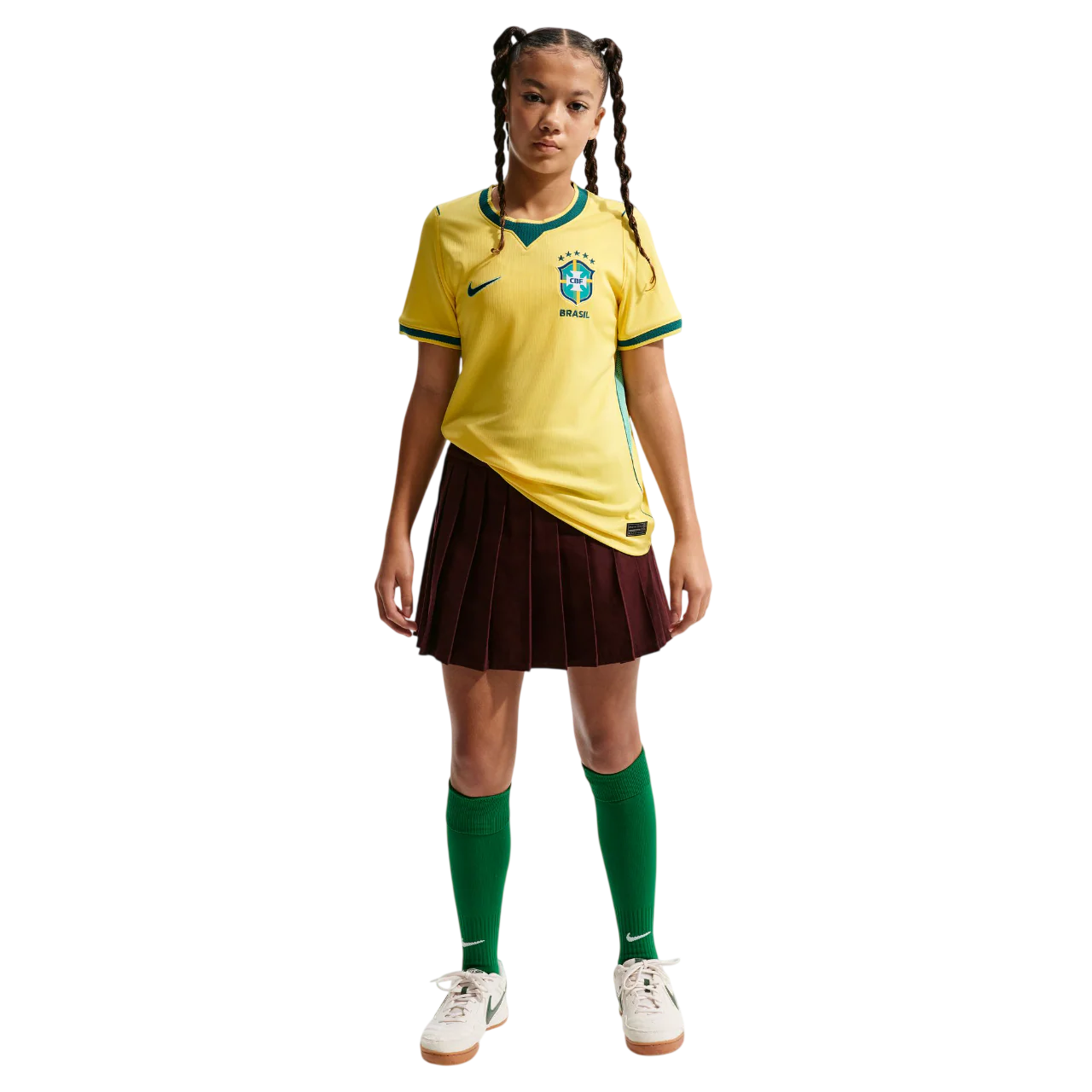 Brazil 26/27 Youth Home Jersey (IO2231-724) - Image 4