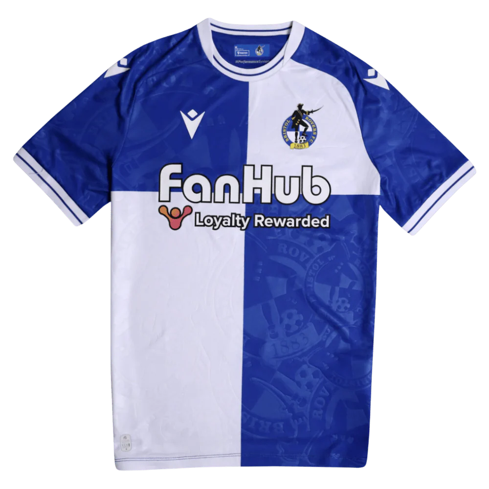 Bristol Rovers F.C. 25/26 Home Jersey (400069410001)