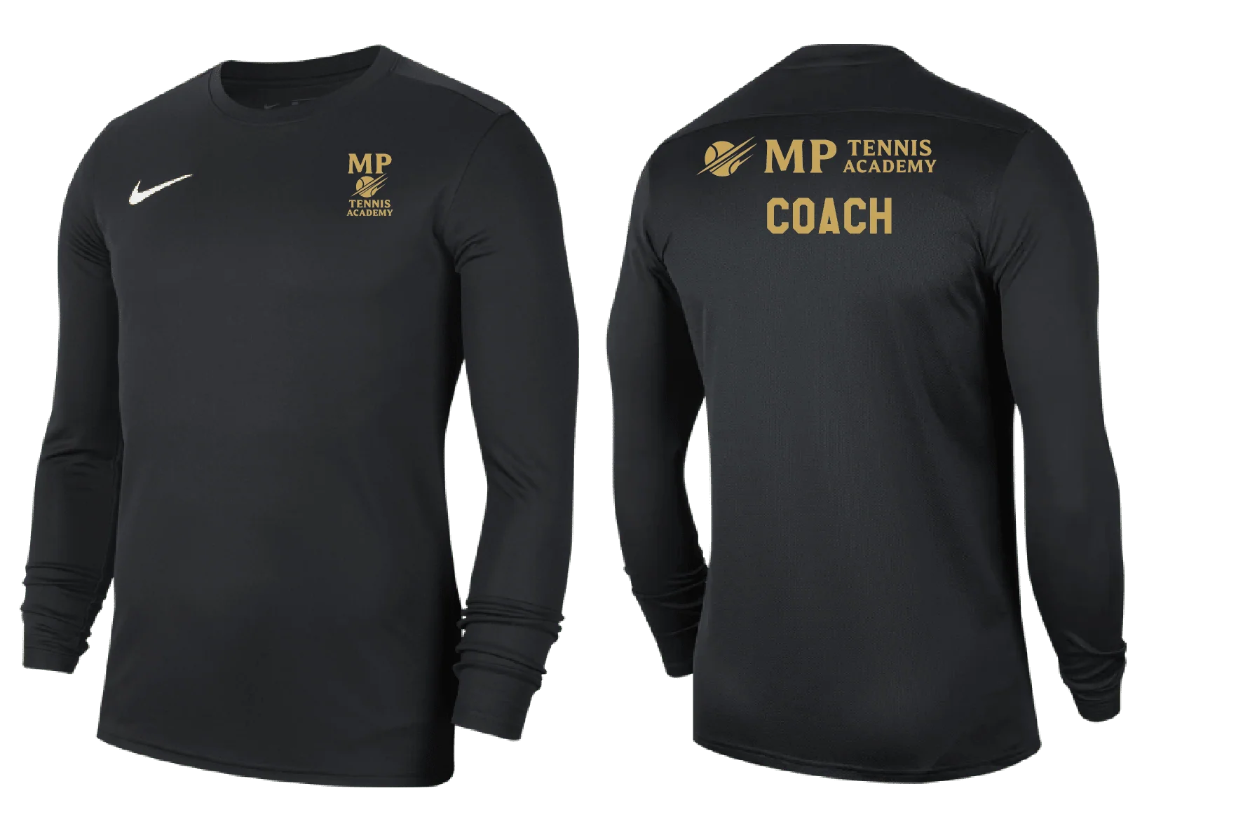 MP TENNIS ACADEMY COACH Men's Nike Dri-FIT Park 7 LS