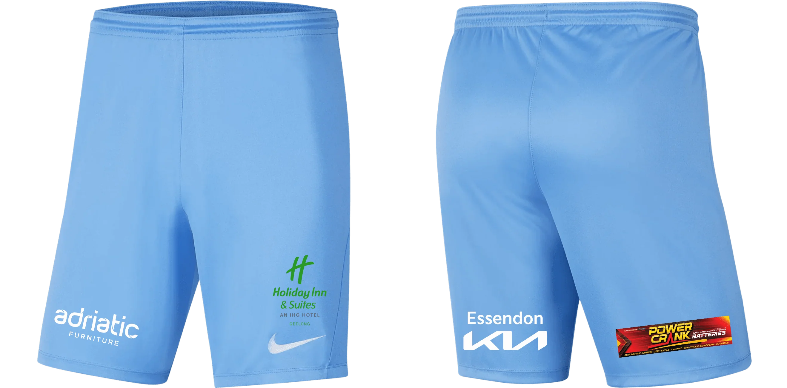 ESSENDON ROYALS Youth Park 3 Shorts - Men's/Boy's Community GK Away Kit (BV6865-412)