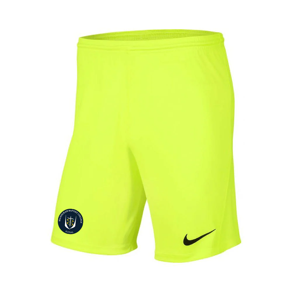 MANDURAH BAPTIST COLLEGE  Youth Nike Dri-FIT Park 3 Shorts