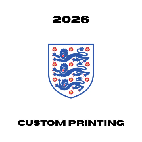 England 2026 - Custom Printing