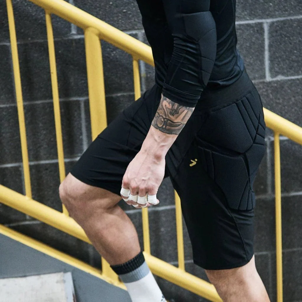 ExoShield Goalkeeper Shorts (EXGKSHORTBK) - Image 5