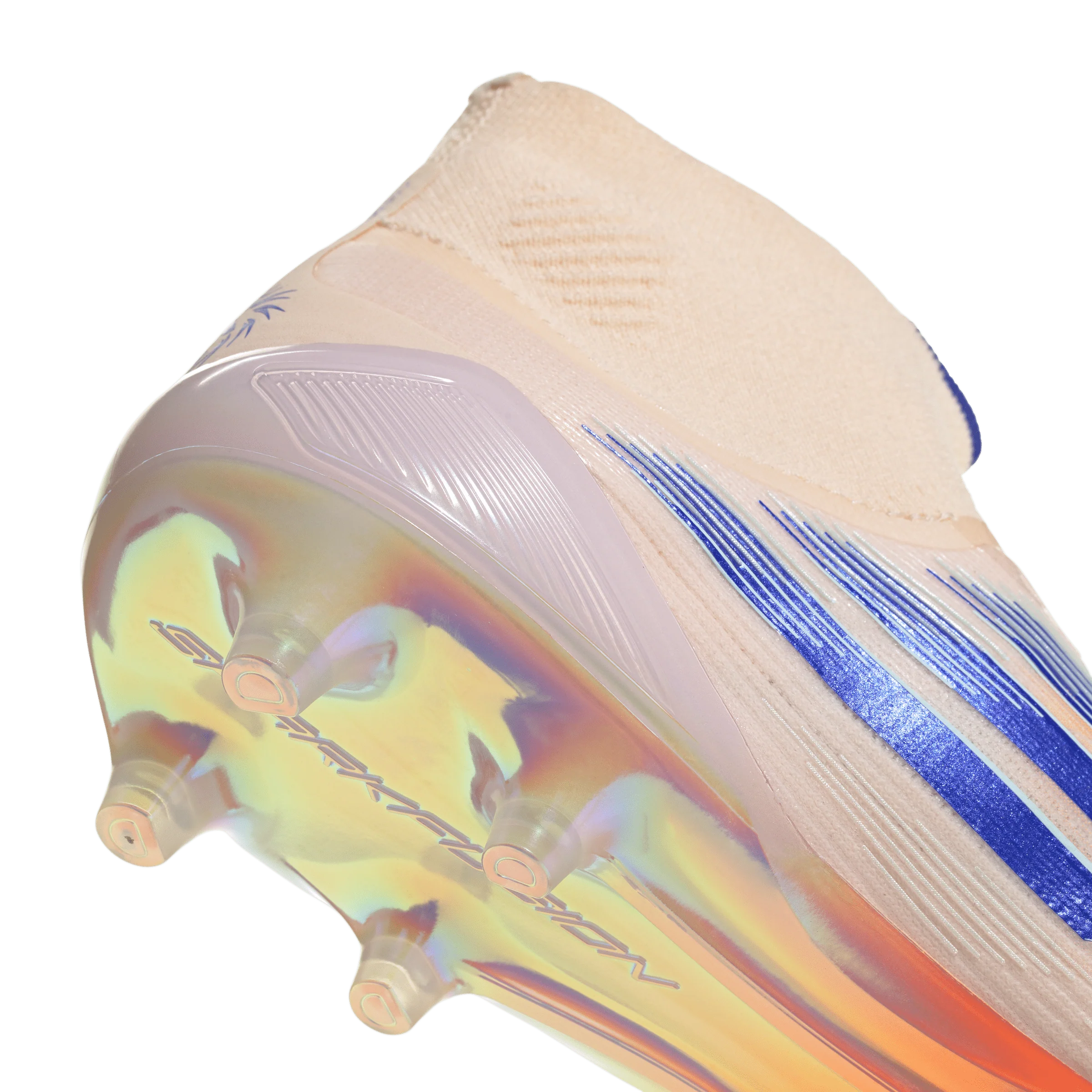 F50 Sparkfusion Elite Mid Women's FG/AG - Coral Blaze Pack (JH7647) - Image 6