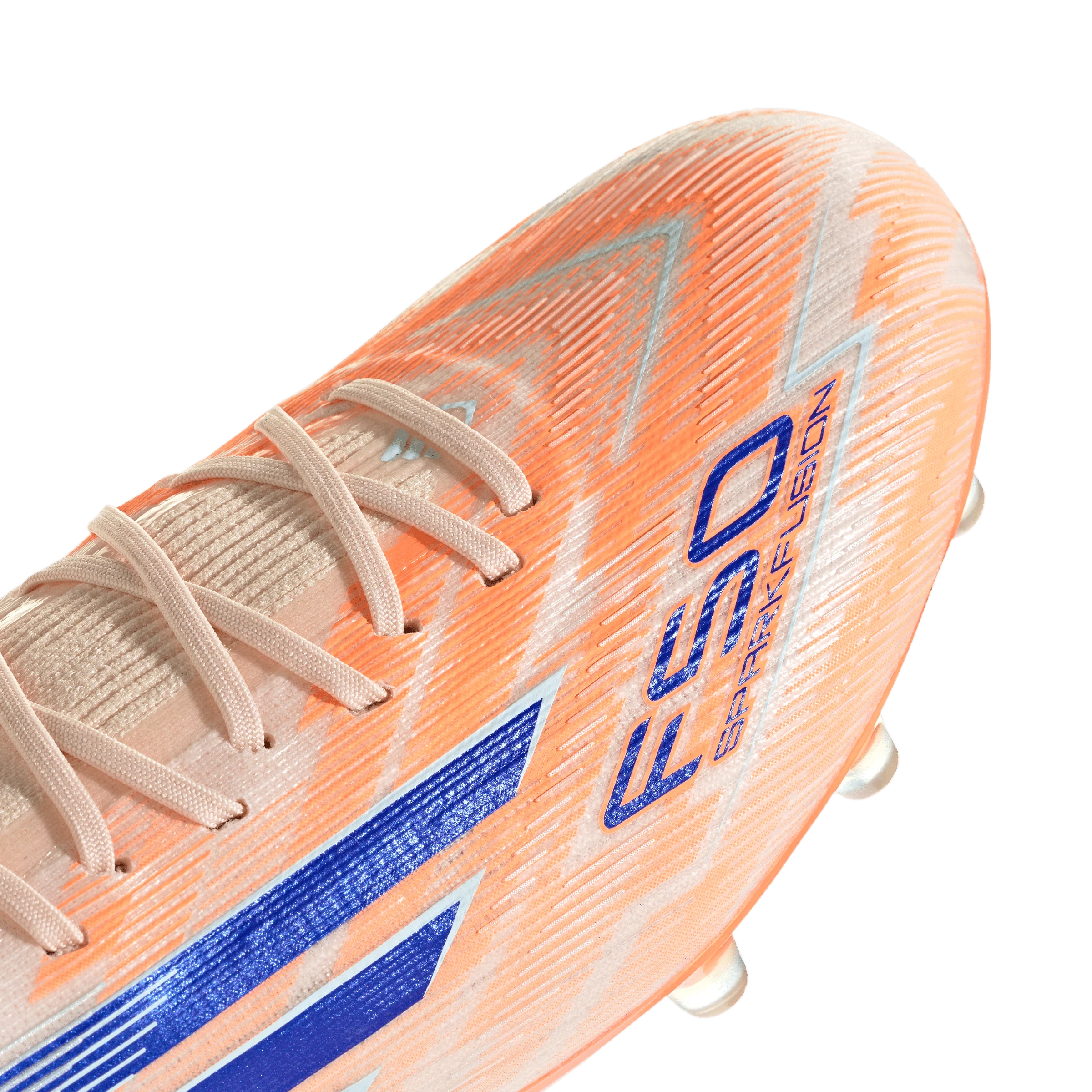 F50 Sparkfusion Elite Mid Women's FG/AG - Coral Blaze Pack (JH7647) - Image 9