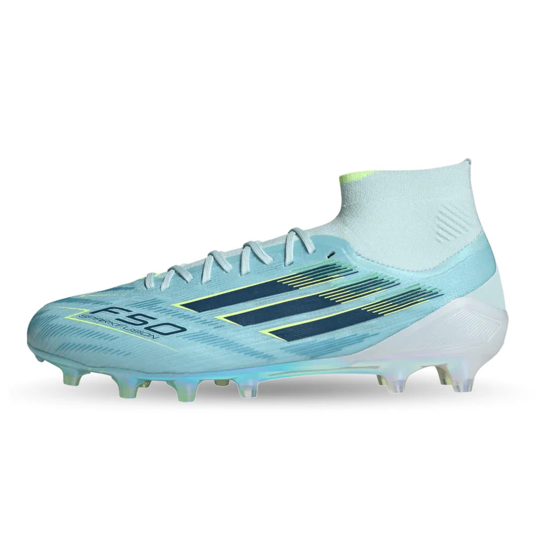 F50 Sparkfusion Elite Mid Women's FG/AG - Ice Cold Precision Pack (JR6476)