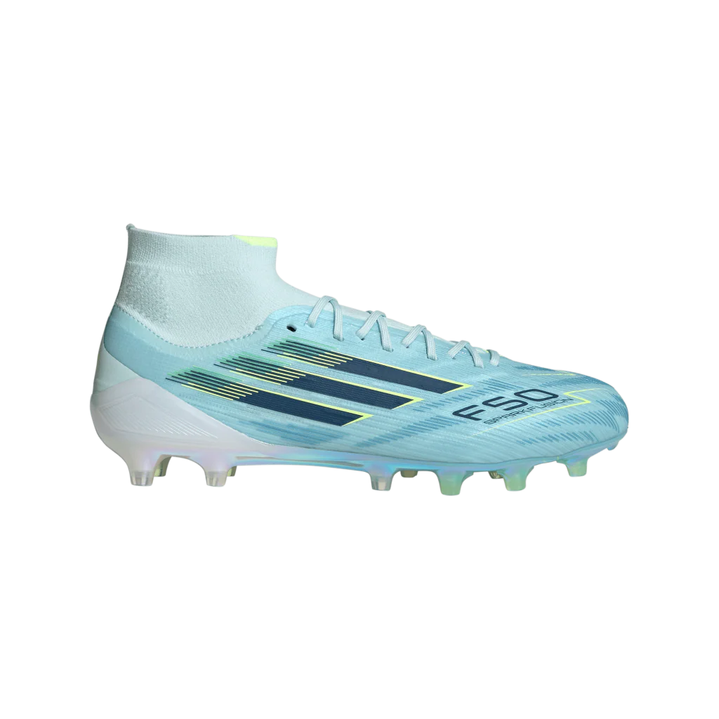 F50 Sparkfusion Elite Mid Women's FG/AG - Ice Cold Precision Pack (JR6476) - Image 2