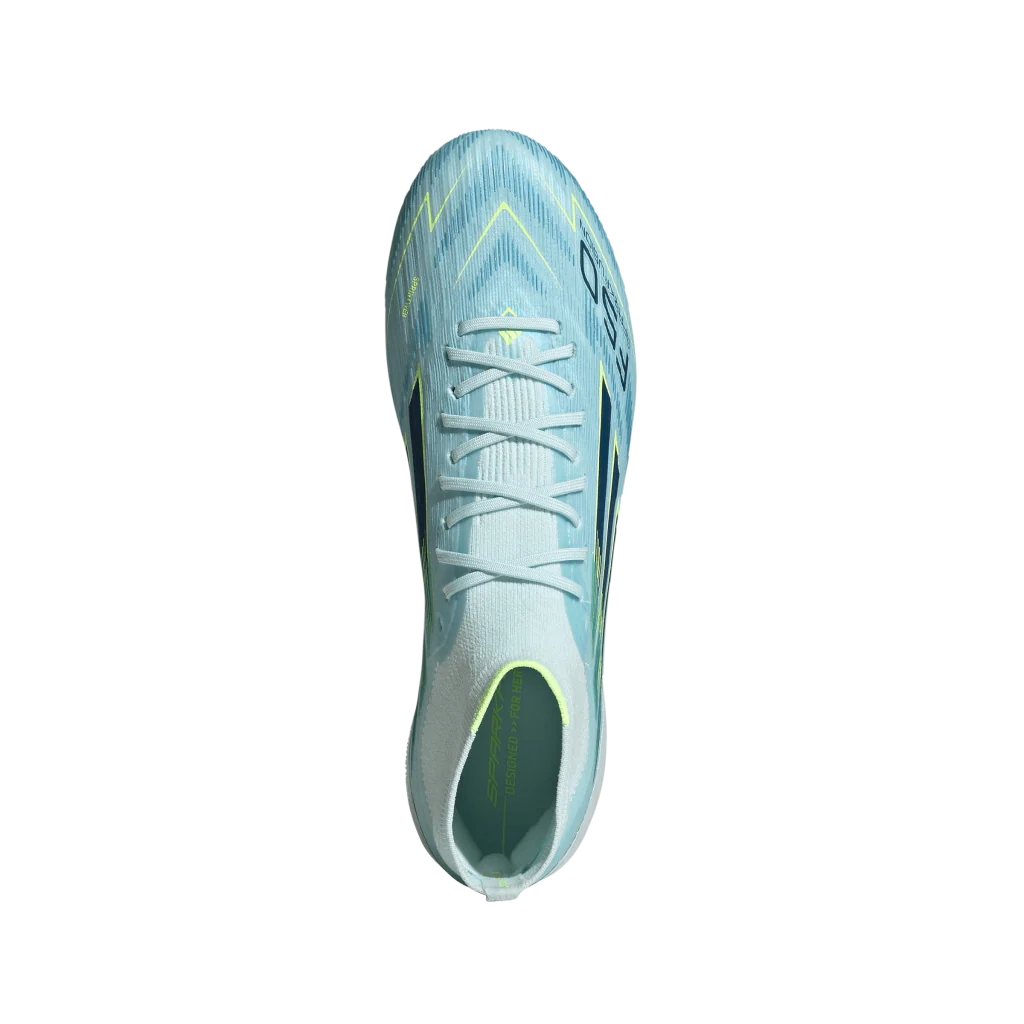 F50 Sparkfusion Elite Mid Women's FG/AG - Ice Cold Precision Pack (JR6476) - Image 3