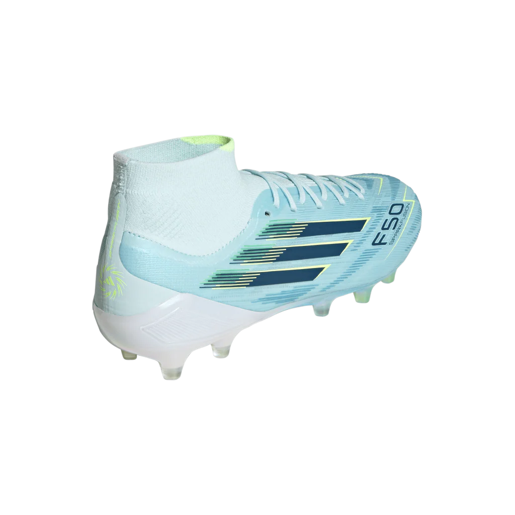 F50 Sparkfusion Elite Mid Women's FG/AG - Ice Cold Precision Pack (JR6476) - Image 5