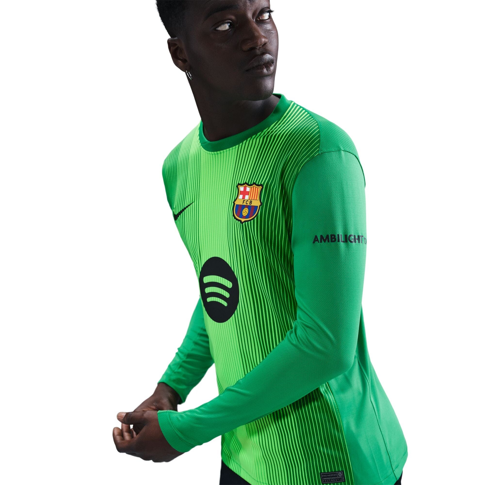 FC Barcelona 25/26 Long Sleeve Goalkeeper Jersey (HQ0477-311) - Image 4