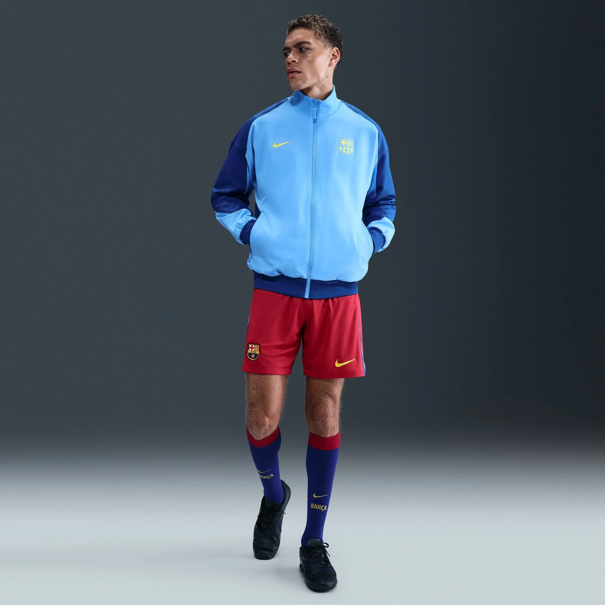 FC Barcelona Strike Fourth Men's Dri-FIT Anthem Jacket (FZ3958-412) - Image 5
