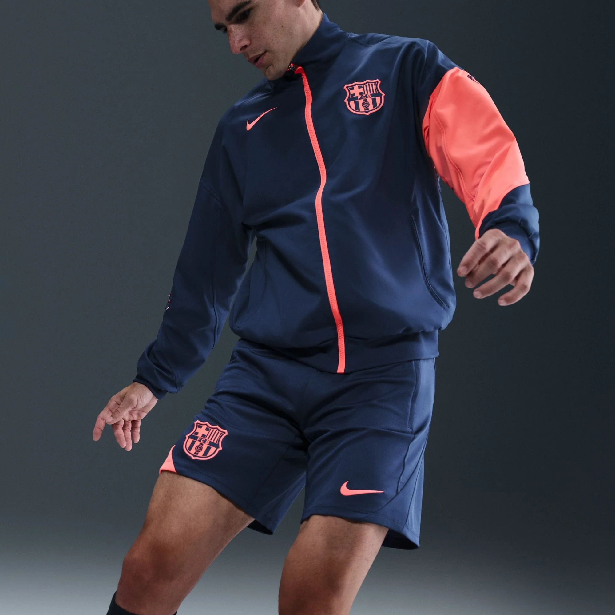 FC Barcelona Strike Third Men's Dri-FIT Total 90 Knit Shorts (HM3371-410) - Image 10