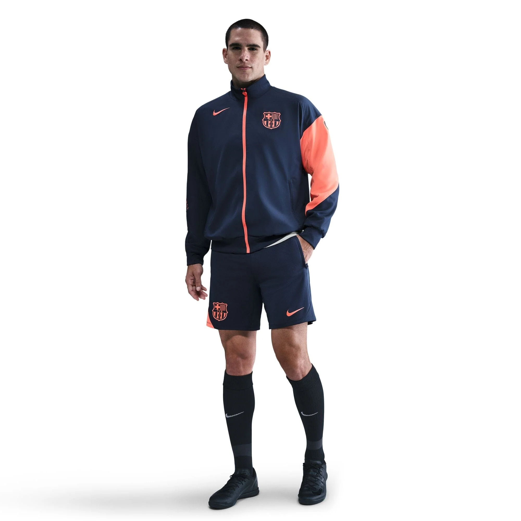 FC Barcelona Strike Third Men's Dri-FIT Total 90 Knit Shorts (HM3371-410) - Image 4