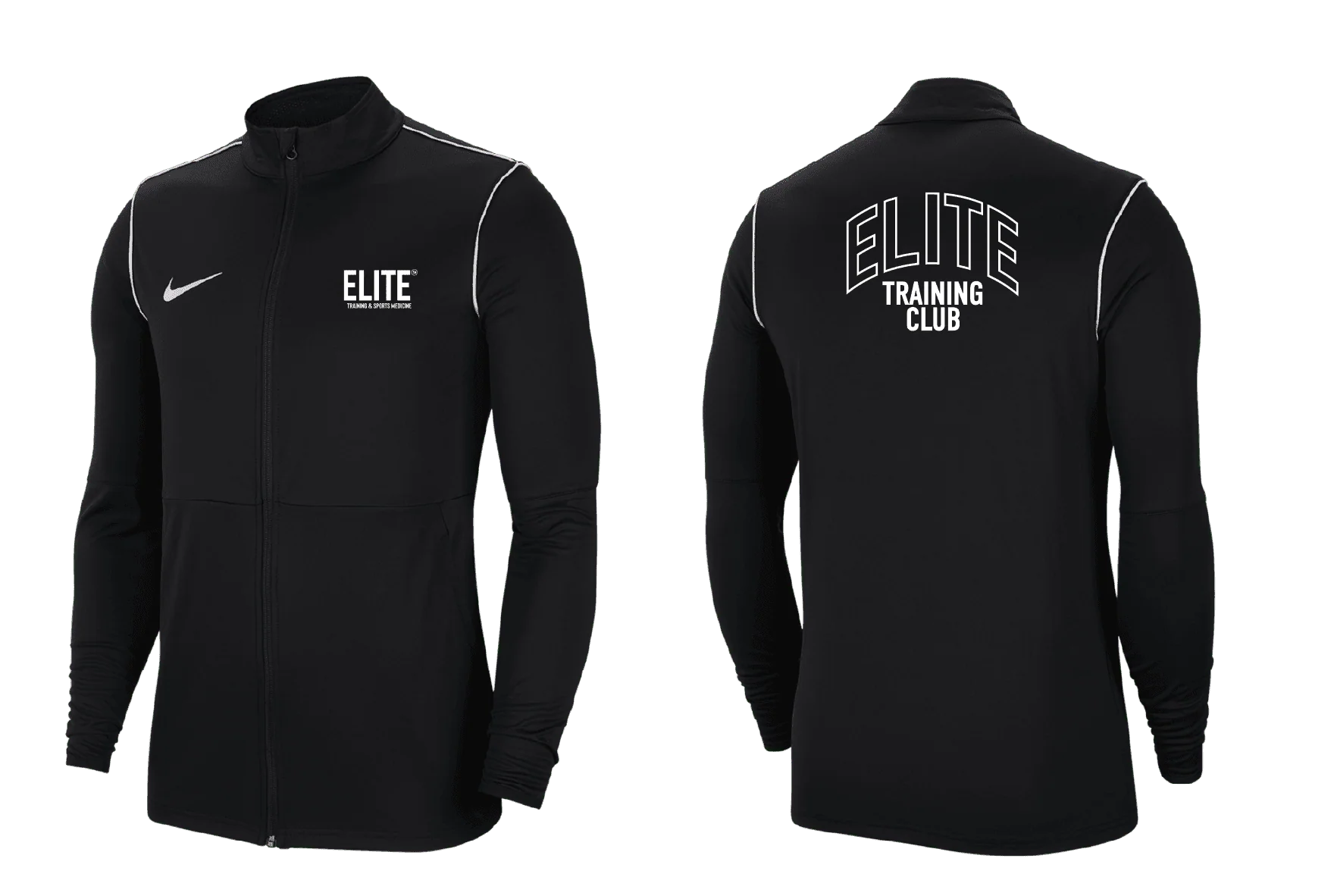 ELITE TRAINING AND SPORTS MEDICINE Men's Park 20 Track Jacket (FJ3022-010)