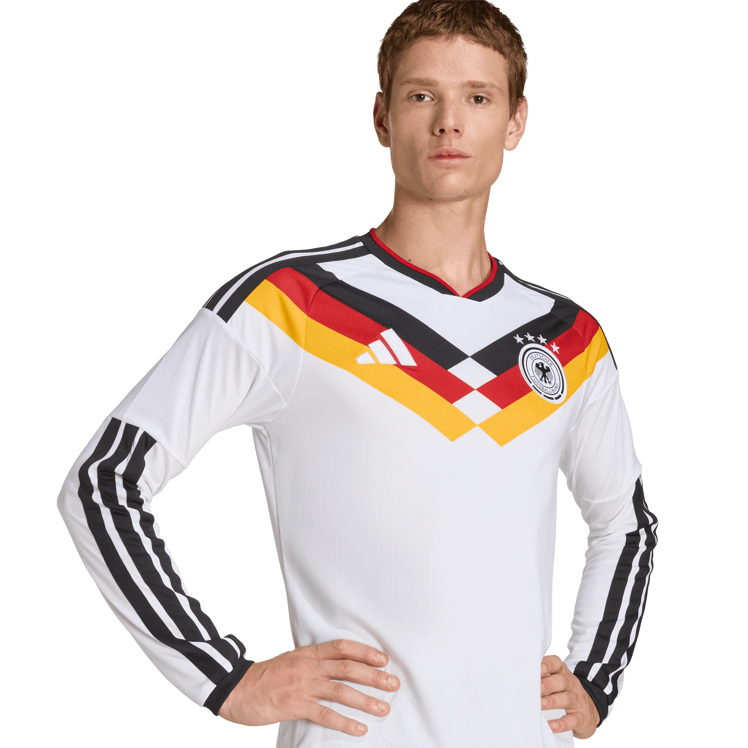 Germany 2026 Home Long Sleeve Jersey (JM1380) - Image 4