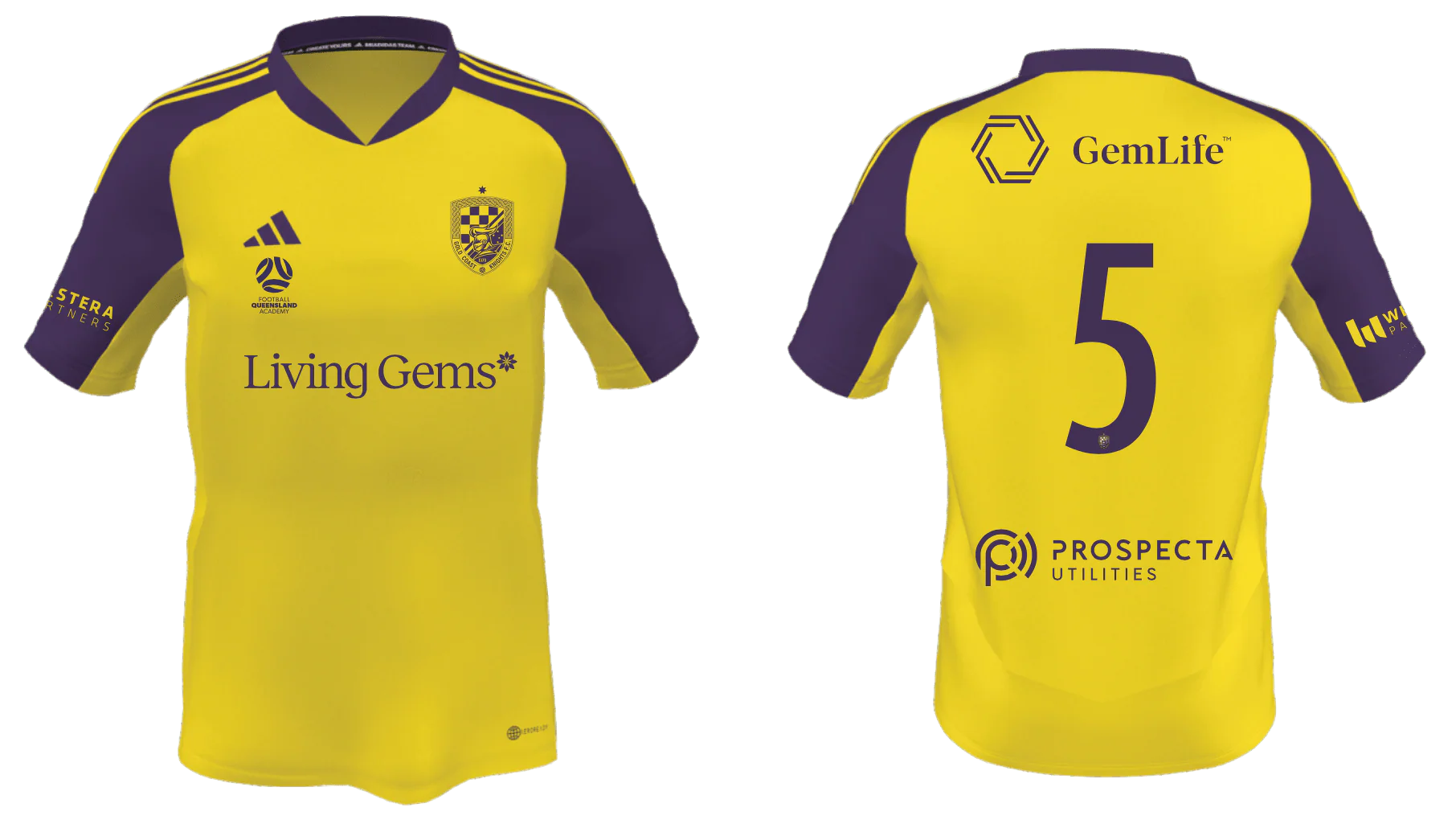 GOLD COAST KNIGHTS Men's Condivo Home Goalkeeper Jersey (HB5395-755-2246)