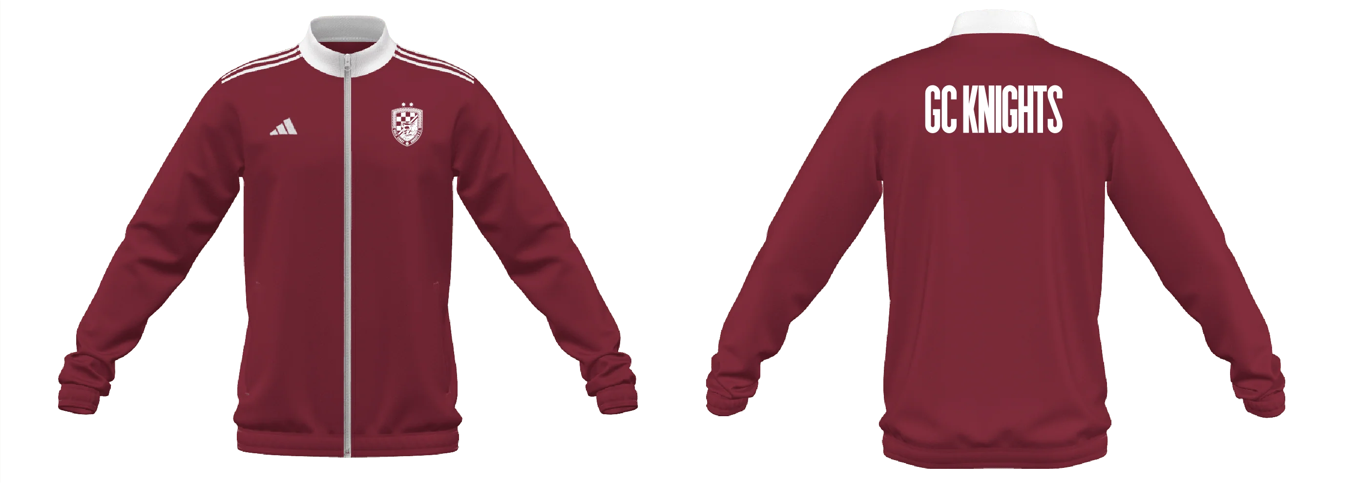 GOLD COAST KNIGHTS Men's Entrada 22 Track Jacket (IA0416-611-2246)