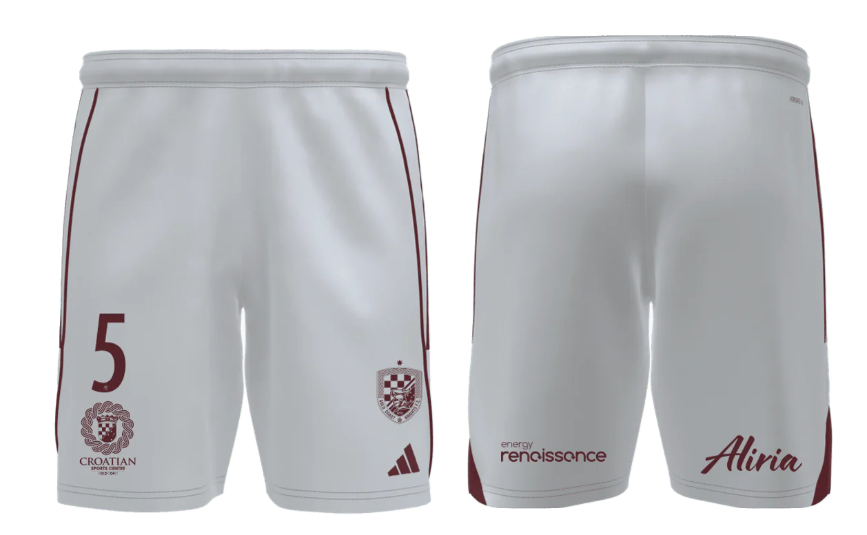 GOLD COAST KNIGHTS Men's Tiro 25 Home Shorts (JP0179-166-2246)
