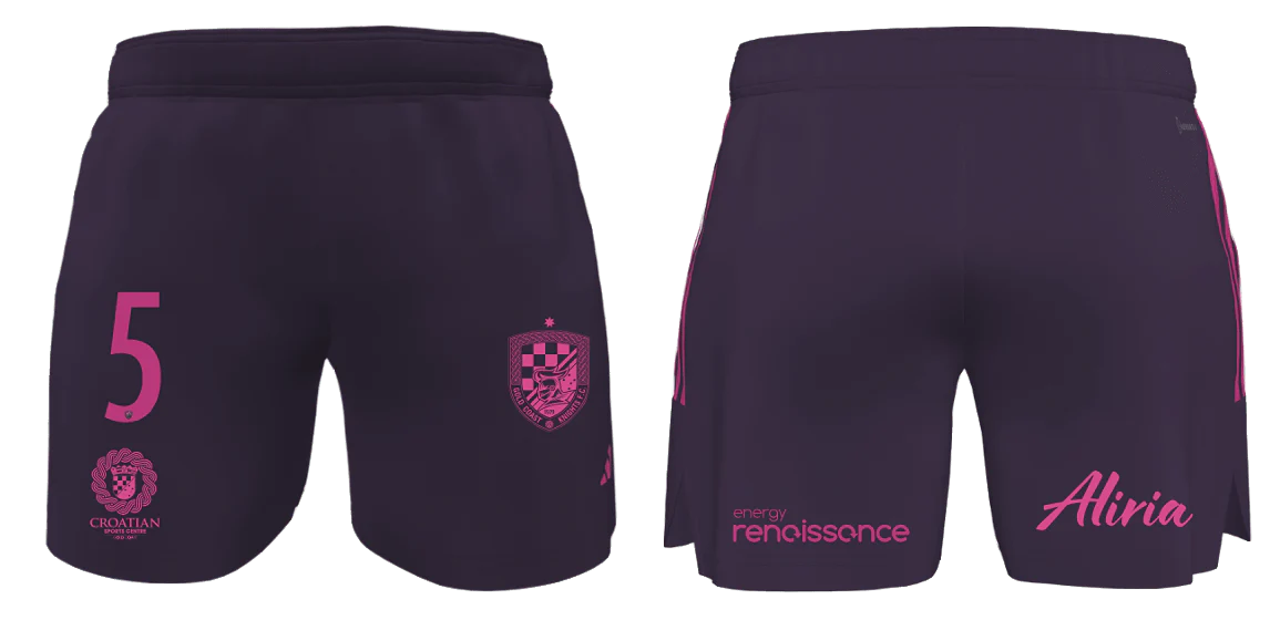 GOLD COAST KNIGHTS Youth Condivo Away Goalkeeper Shorts (HB5389-566-2246)