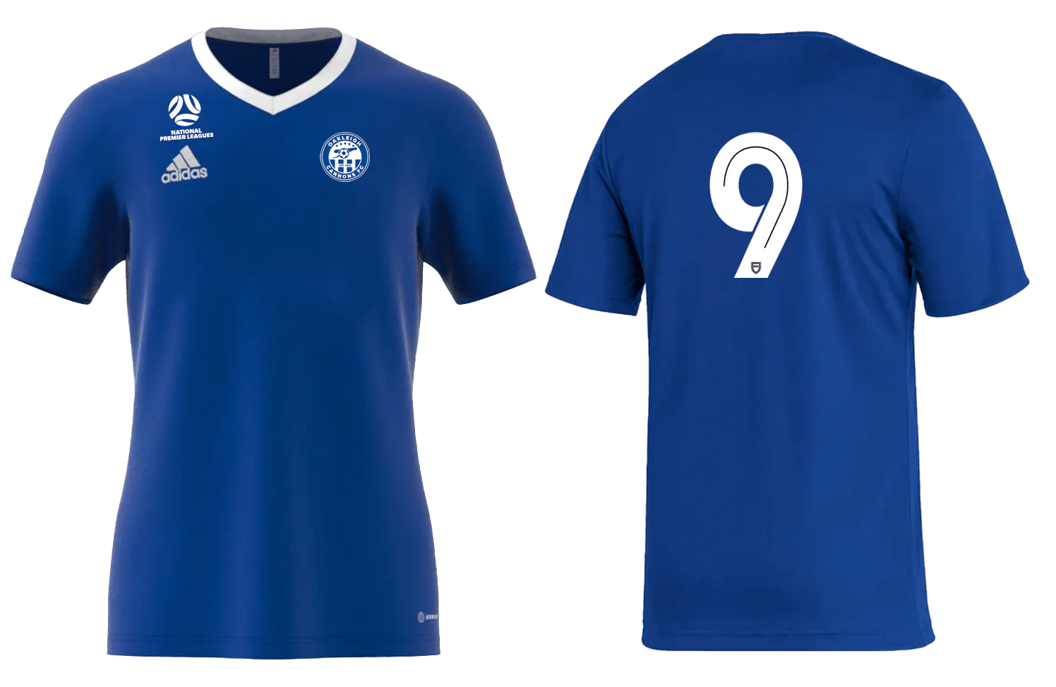 OAKLEIGH CANNONS FC Entrada 22 Jersey - NPL Training/3rd Kit (HG6283)