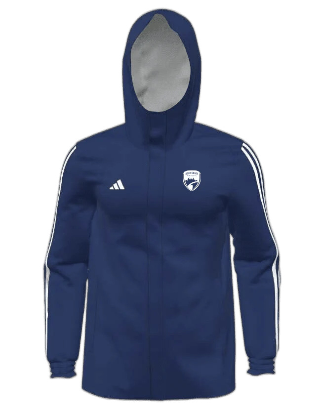 GOLD COAST UNITED Mi Adidas 23 All Weather Jacket Mens (HT6466-NAVY)