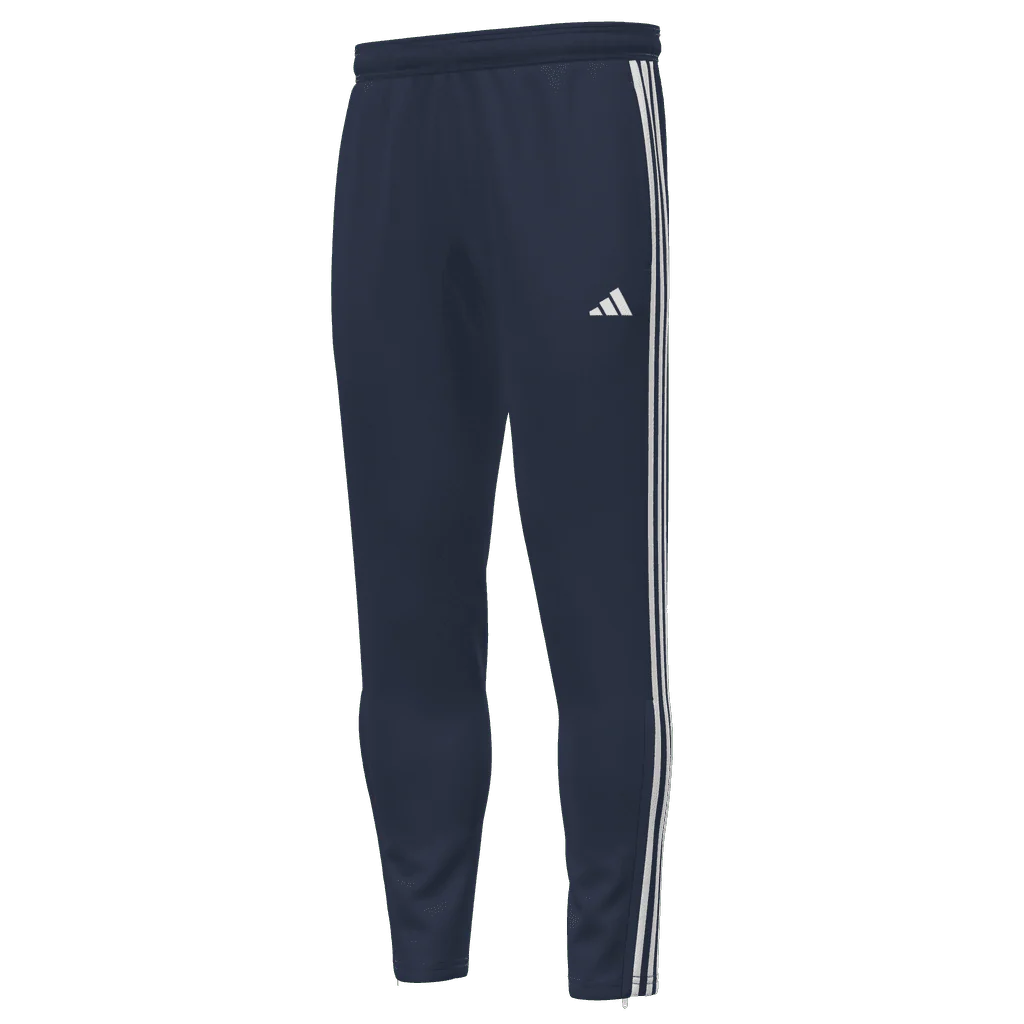 MOONEE PONDS UNITED SC Adidas Mi Entrada 22 Pants Youth w Stripes (IA0421-NAVY-3STRIPE)