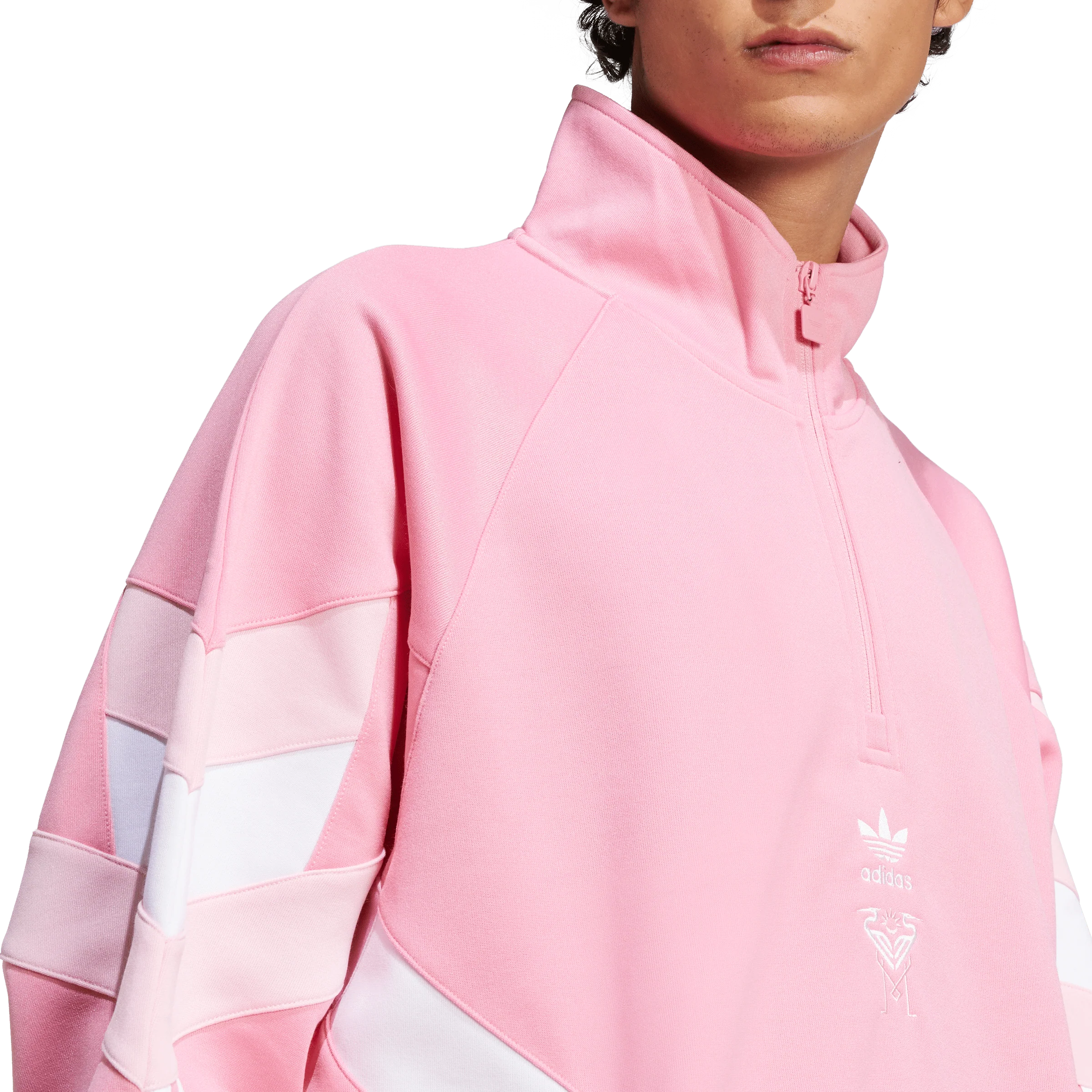 Inter Miami CF Half-Zip Crew Sweatshirt (JI6907) - Image 5