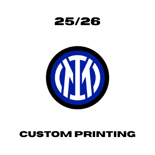 Inter Milan 25/26 - Custom Printing