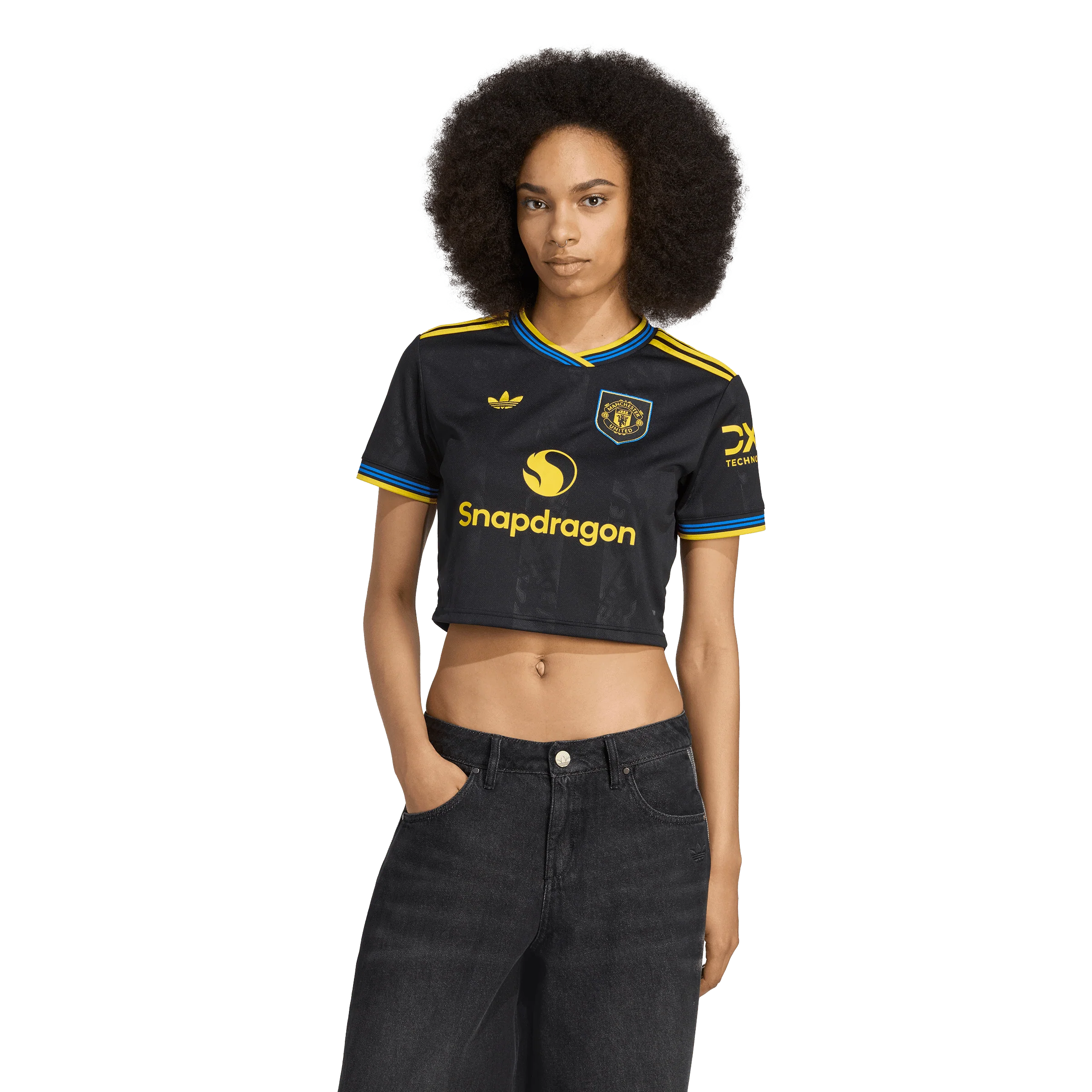 Manchester United 25/26 Cropped Third Women's Jersey (KD4232)