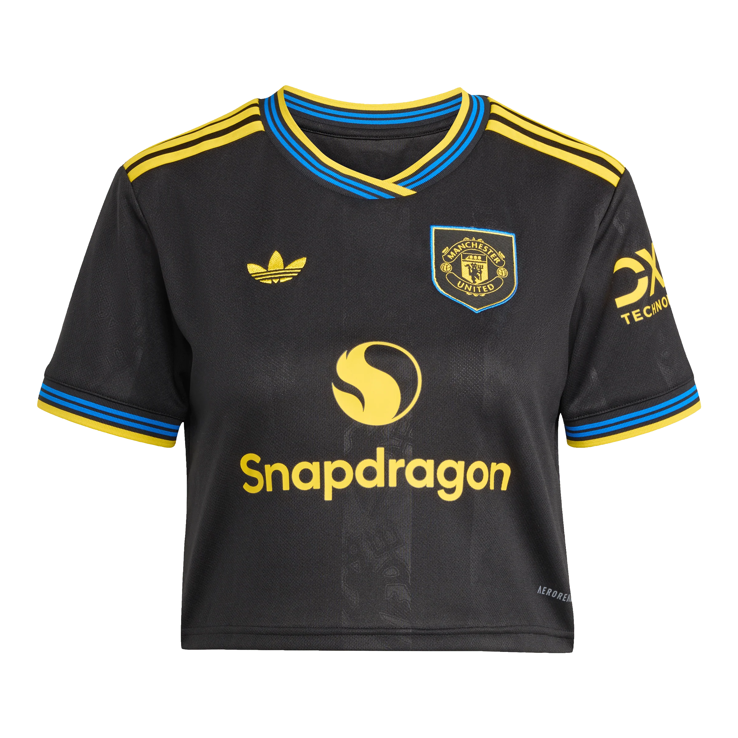 Manchester United 25/26 Cropped Third Women's Jersey (KD4232) - Image 2