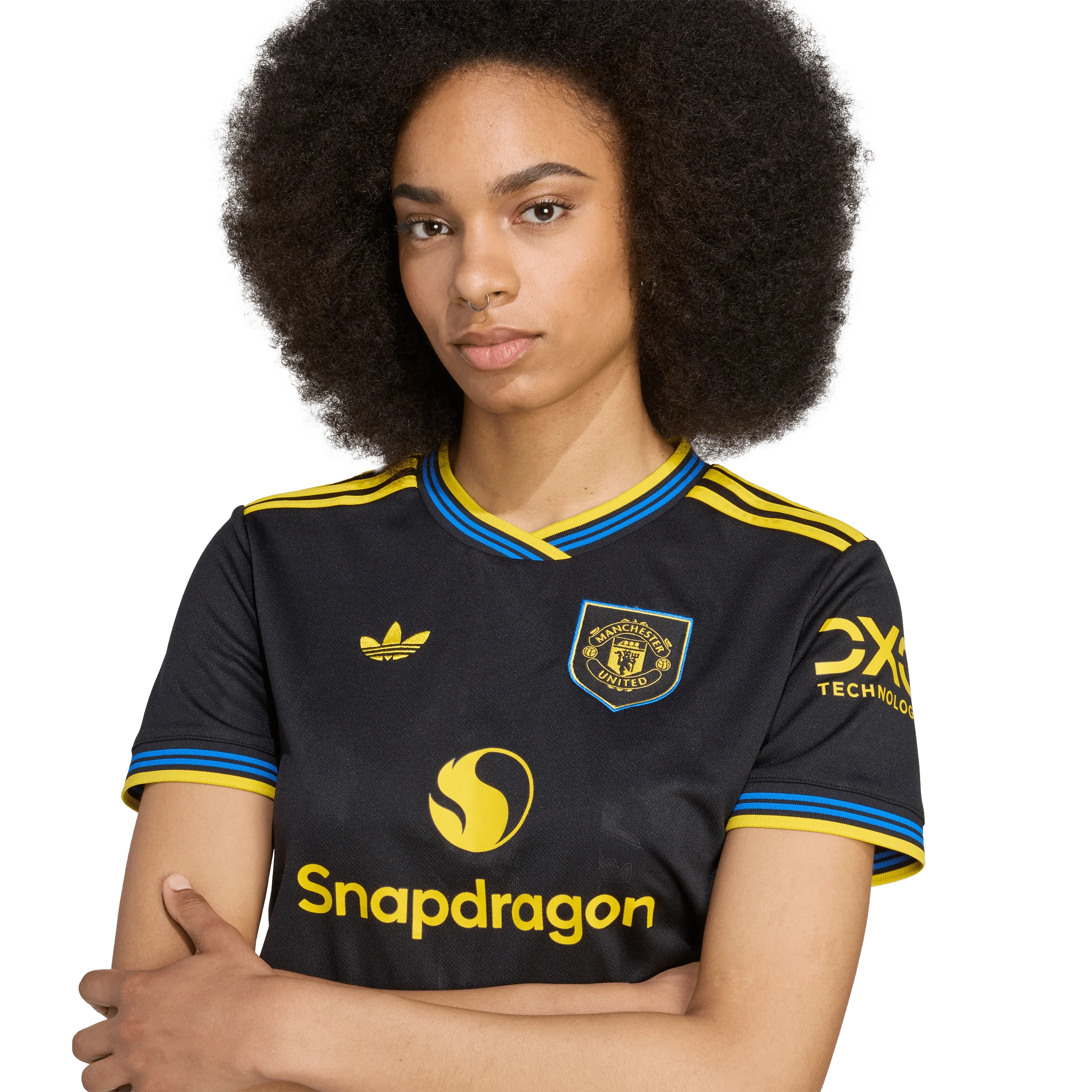 Manchester United 25/26 Cropped Third Women's Jersey (KD4232) - Image 5