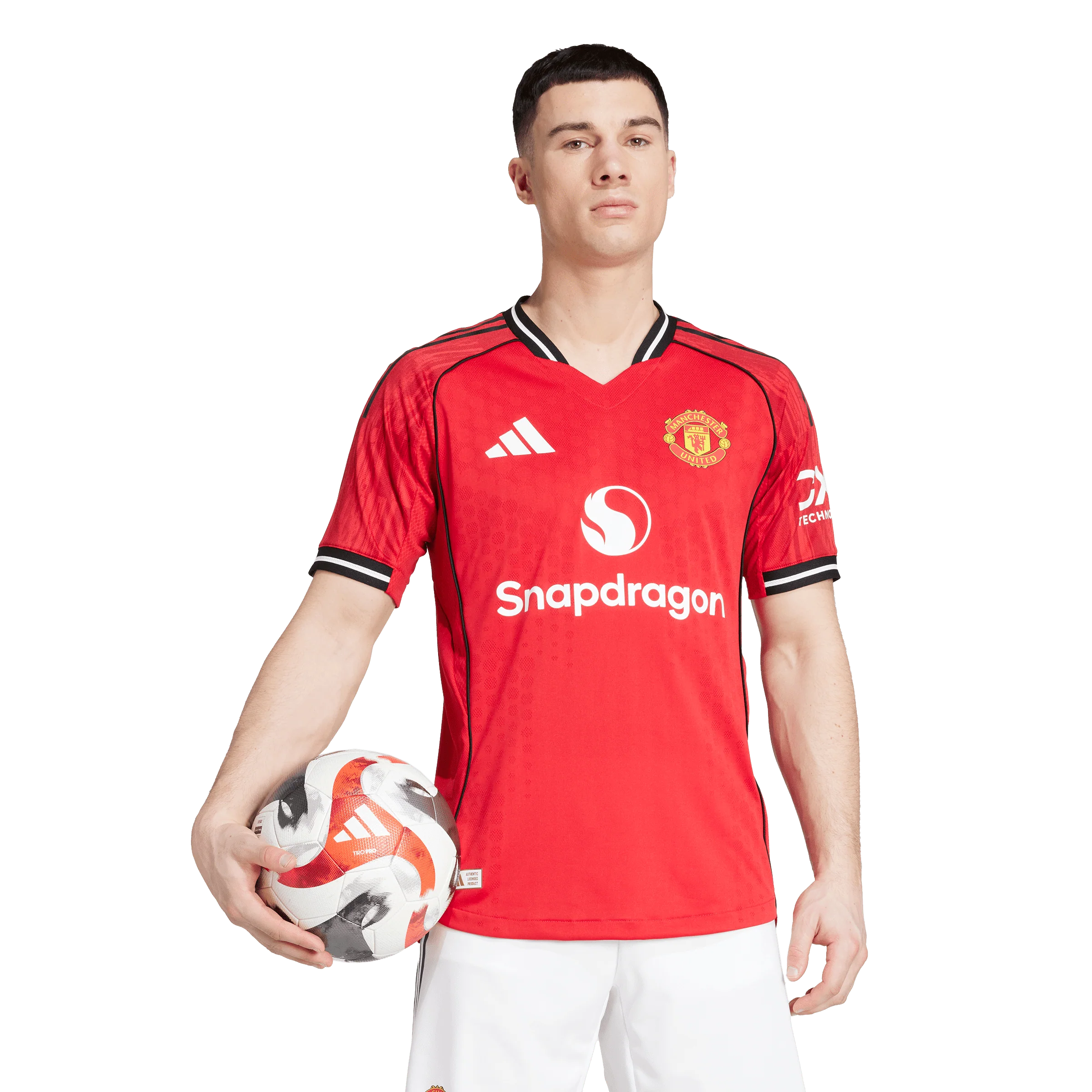 Manchester United 25/26 Home Authentic Jersey (JI7429) - Image 3